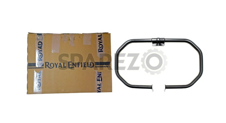 Genuine Royal Enfield Classic Bullet & Electra Octagon Engine Guard Black - SPAREZO